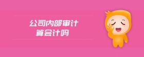 公司內(nèi)部審計(jì)算會(huì)計(jì)嗎