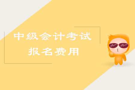 青海西寧2020年中級會計報名費多少錢一科？