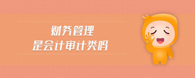 財務(wù)管理是會計審計類嗎
