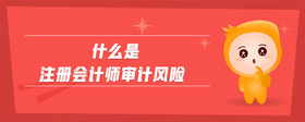 什么是注冊會計師審計風險