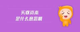 實(shí)收資本是什么意思啊