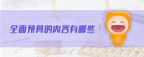 全面預(yù)算的內(nèi)容有哪些