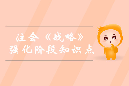 宏觀環(huán)境分析_2019年注會戰(zhàn)略強(qiáng)化階段知識點
