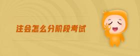 注會(huì)怎么分階段考試