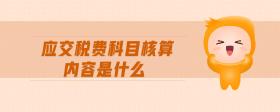 應(yīng)交稅費科目核算內(nèi)容是什么