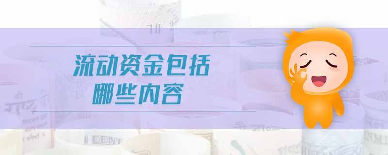 流動資金包括哪些內容