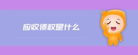 應(yīng)收債權(quán)是什么