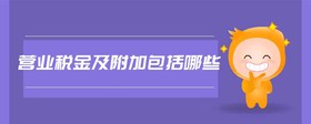 營(yíng)業(yè)稅金及附加包括哪些