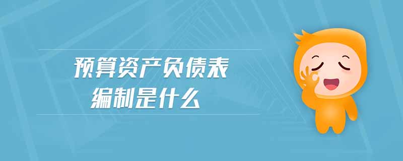 預算資產負債表編制是什么