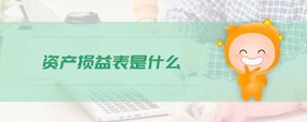 資產(chǎn)損益表是什么