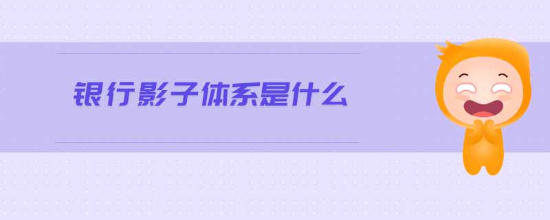 銀行影子體系是什么