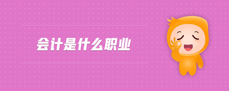 會(huì)計(jì)是什么職業(yè)