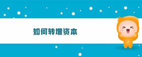 如何轉(zhuǎn)增資本