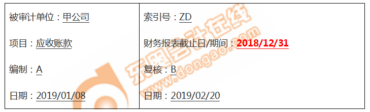 應(yīng)收賬款實(shí)質(zhì)性程序