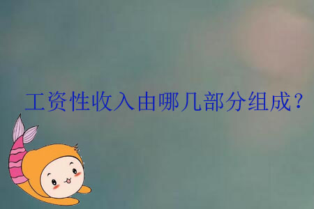 工資性收入由哪幾部分組成？