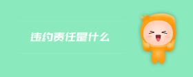 違約責(zé)任是什么
