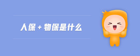 人保＋物保是什么