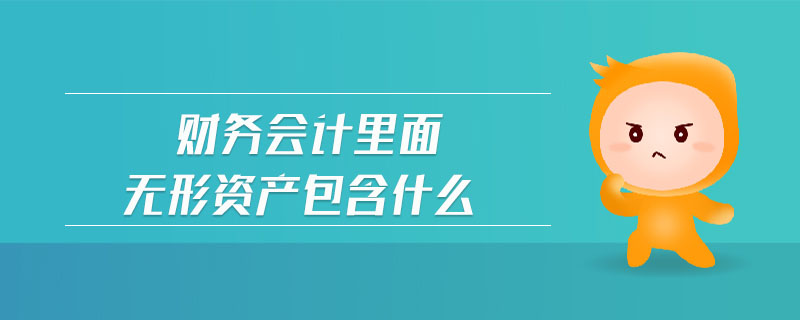 財(cái)務(wù)會(huì)計(jì)里面無形資產(chǎn)包含什么
