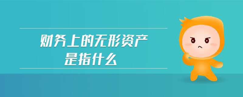 財務(wù)上的無形資產(chǎn)是指什么