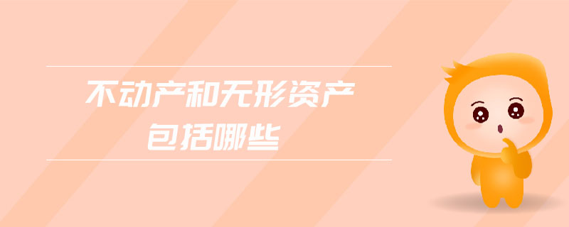 不動產(chǎn)和無形資產(chǎn)包括哪些