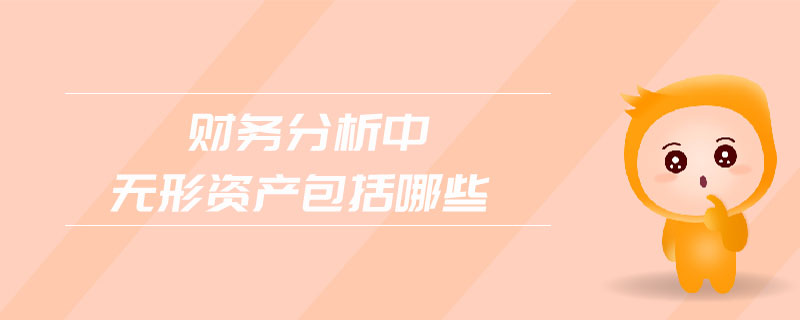 財(cái)務(wù)分析中無(wú)形資產(chǎn)包括哪些