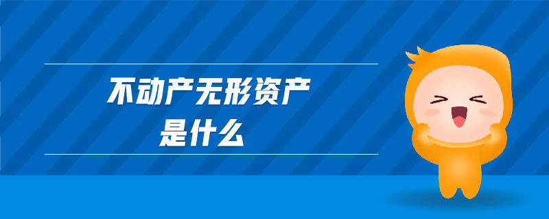 不動(dòng)產(chǎn)無形資產(chǎn)是什么