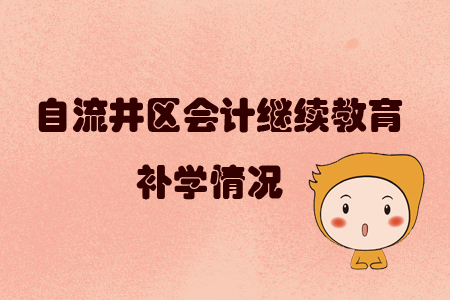 2019年四川省自流井區(qū)會計繼續(xù)教育可以申請補學嗎？