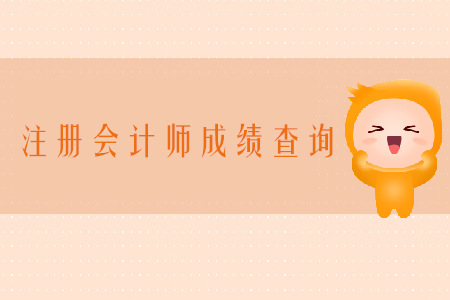 2019年cpa成績查詢時間公布了嗎？