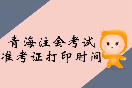 青海2019年注會專業(yè)階段考試準(zhǔn)考證打印時間哪里有？