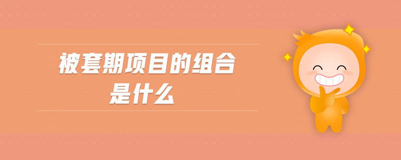 被套期項目的組合是什么