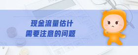 現(xiàn)金流量估計需要注意的問題