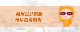 初級(jí)會(huì)計(jì)職稱(chēng)每年報(bào)考情況