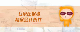 石家莊報(bào)考初級(jí)會(huì)計(jì)條件