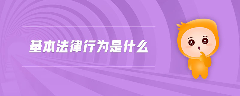 基本法律行為是什么