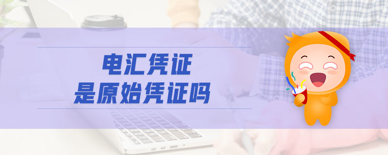 電匯憑證是原始憑證嗎