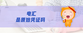 電匯是原始憑證嗎