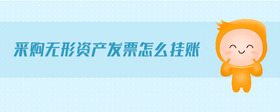 采購無形資產發(fā)票怎么掛賬