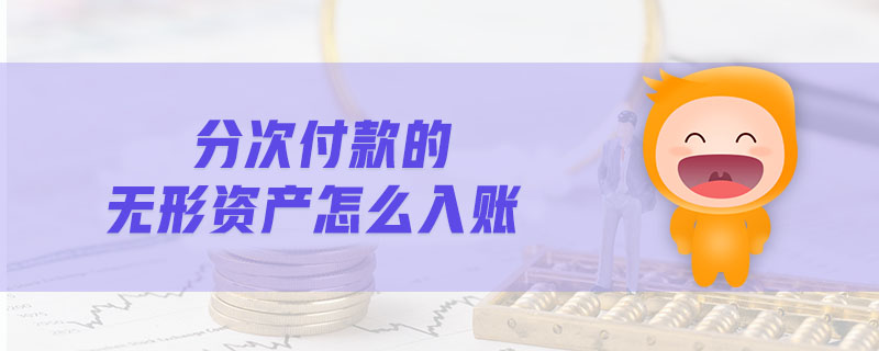 分次付款的無(wú)形資產(chǎn)怎么入賬