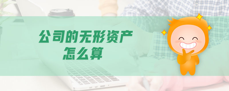 公司的無形資產(chǎn)怎么算
