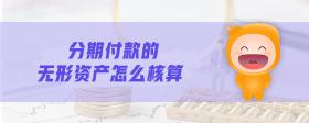 分期付款的無形資產(chǎn)怎么核算