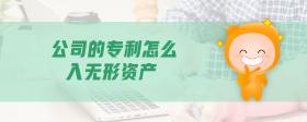 公司的專利怎么入無形資產(chǎn)