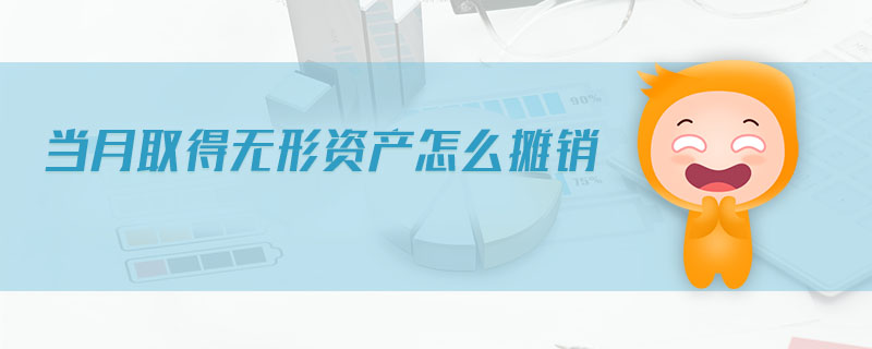 當(dāng)月取得無形資產(chǎn)怎么攤銷