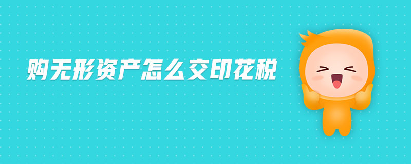購無形資產(chǎn)怎么交印花稅