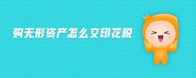 購無形資產(chǎn)怎么交印花稅