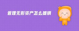 管理無形資產(chǎn)怎么攤銷