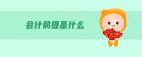 會計前提是什么