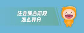 注會綜合階段怎么算分