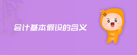 會計基本假設(shè)的含義