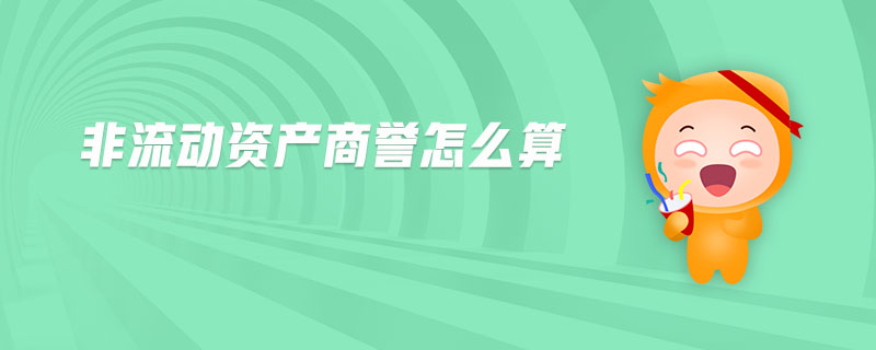 非流動資產(chǎn)商譽(yù)怎么算