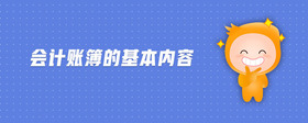 會(huì)計(jì)賬簿的基本內(nèi)容